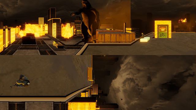 Godzilla Attacks The City [360 VR] смотреть онлайн