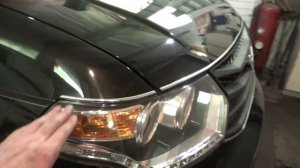 УАЗ-Патриот. Клею молдинг(самоклеющийся)