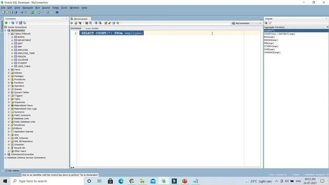 Oracle SQL developer code Snippets| Oracle SQL Developer Tutorial | KK HindiGyan смотреть онлайн