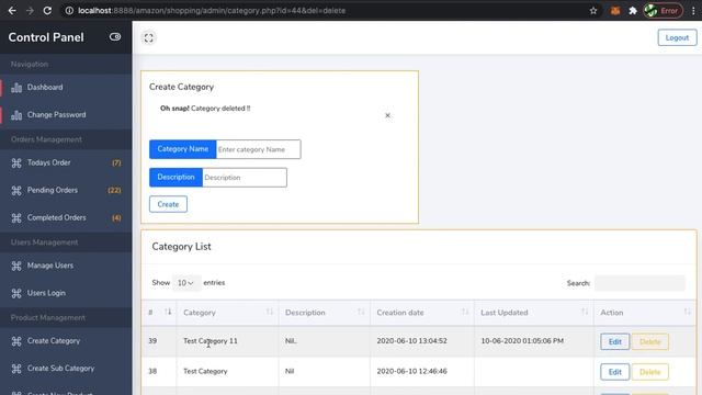 Simple PHP MYSQL Ecommerce with Functionality. смотреть онлайн