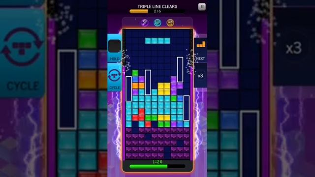 Tetris Blitz daily challenge смотреть онлайн