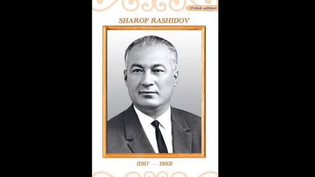 O'zbekiston Xalq Qahramoni Sharof Rashidov Hayoti Va Ijodiga Bag'ishlangan Booktreyler