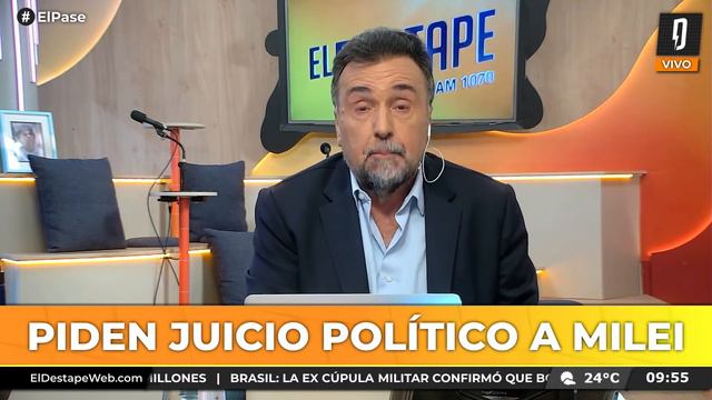 JUICIO POLÍTICO A JAVIER MILEI | Editorial de Roberto Navarro смотреть онлайн
