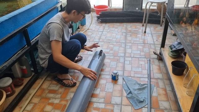 Fish 93: Hướng dẫn làm ống lắng bằng ống nhựa PVC смотреть онлайн