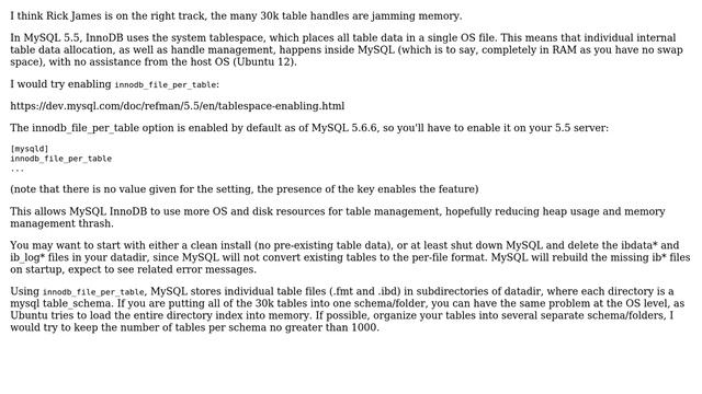 MySQL runs out of memory when importing innodb database (7 Solutions!!) смотреть онлайн
