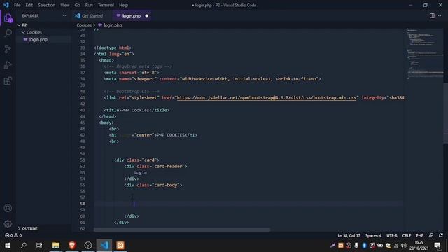 PHP Cookie & Session смотреть онлайн
