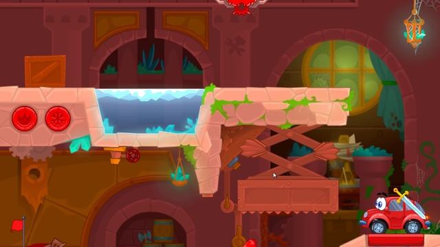 Wheely 6: Fairytale -- Level 10 Walkthrough смотреть онлайн