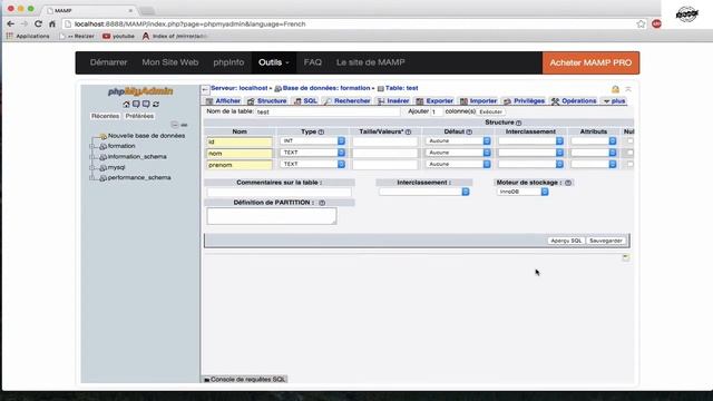 Formation PHP 5 et MySQL Cours 16: Introduction à MySQL (création de BD & tables) смотреть онлайн