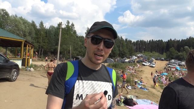 Глуховский карьер - одно из лучших мест для пляжного отдыха в Южном Подмосковье. смотреть онлайн
