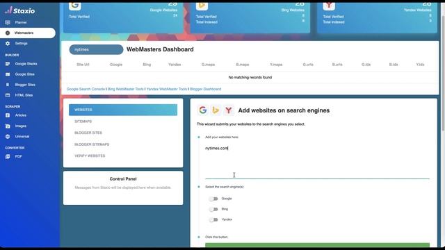 Google + Yandex + Bing : your first website automatically on ALL major search engines смотреть онлайн