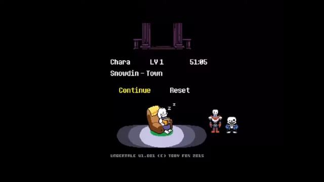 Undertale-Start Menu смотреть онлайн
