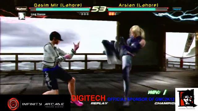 GMC 2K12 Tekken 6 Pakistan ( Qasim Mir (Xiaoyu) 3 Vs Arslan (Nina) 5 ) [Quarter Finals] Part 7 смотреть онлайн
