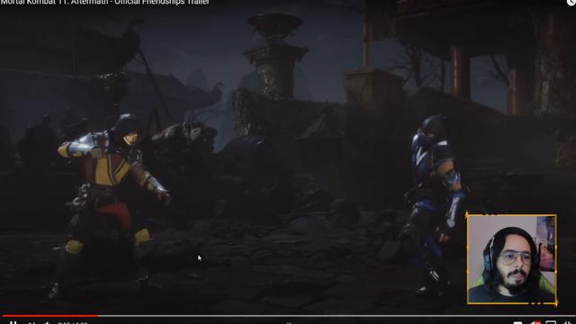 MILEENA!? | Reagindo ao Trailer dos Friendships! Mortal Kombat 11 Aftermath React смотреть онлайн