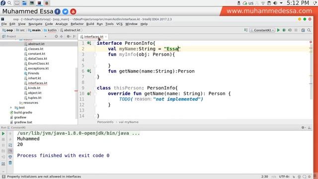 45 Kotlin Advance interface OOP смотреть онлайн