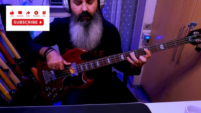 Ozzy Osbourne Straight to Hell (bass cover) смотреть онлайн