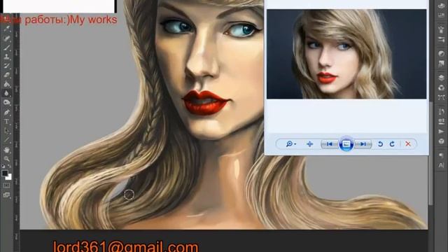 Рисуем, онлайн, Draw. online, Photoshop, рисую, смотреть онлайн