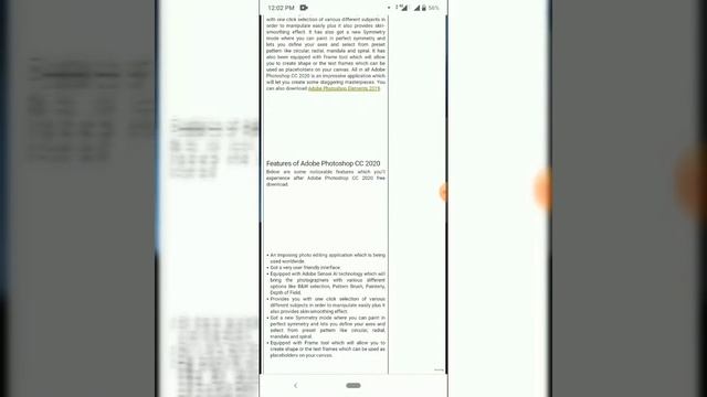 How to download Photoshop 2020 via mobile || with Link || смотреть онлайн
