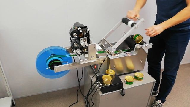 Этикетировщик полуавтоматический с датером MS-50P смотреть онлайн