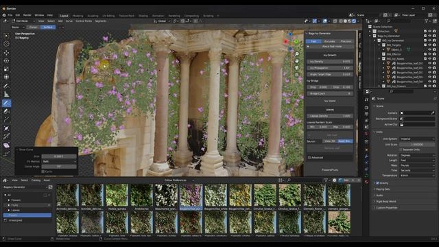 Did the Best Ivy Generator for Blender Get EVEN BETTER? Baga Ivy V2 is HERE! смотреть онлайн
