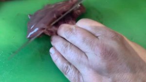 Как легко подготовить/очистить свиные почки. Самый главный секрет в этом видео!