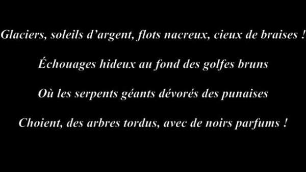 Le Bateau ivre - Arthur Rimbaud
