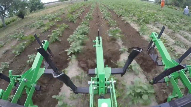 КЕНТАВР Т-24 PRO окучиваем картофель смотреть онлайн