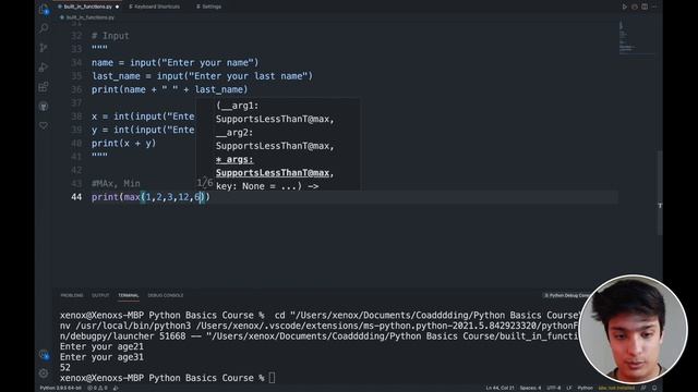 Python Built In Functions | #4 смотреть онлайн