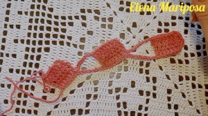 МК УЗОР ДЛЯ ПАЛАНТИНА ИЗ ПРЯЖИ СЕКЦИОННОГО КРАШЕНИЯ .