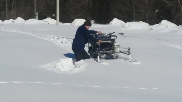 Мотобуксировщик Бурлак смотреть онлайн