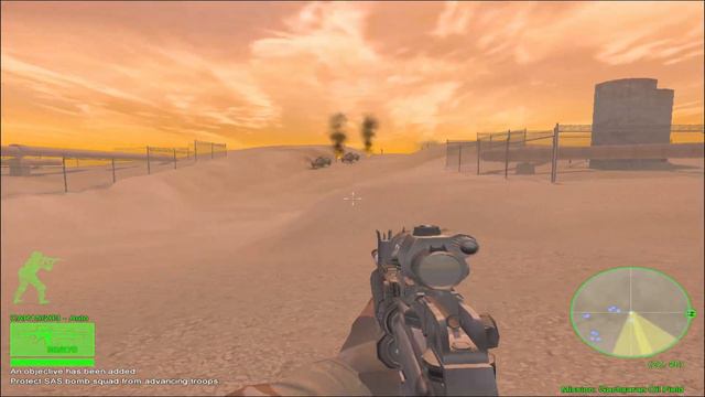Delta Force Black Hawk Down Team Sabre | Mission 10 Iran Gachsaran Oil Field | Walkthrough смотреть онлайн