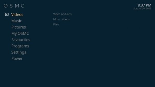 Raspberry Pi OSMC Media Player