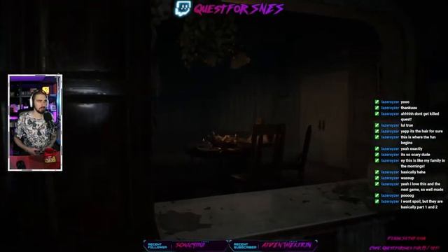 Resident Evil 7 pt 1 Spooky Pooky QuestForSNES смотреть онлайн