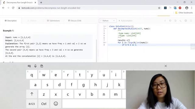 Decompress Run Encoded List (LeetCode) смотреть онлайн