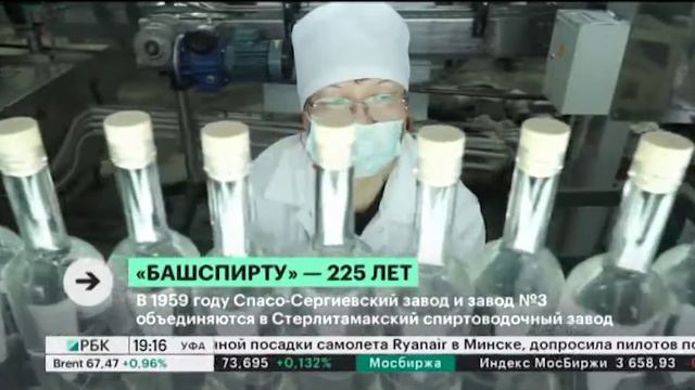 Компания "Башспирт" за год в 1,5 раза расширила географию распространения продукции смотреть онлайн