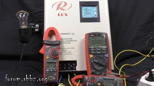 Обзор стабилизатора напряжения Ресанта АСН-10000Н/1-Ц. Часть 2