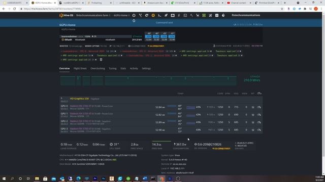 Crypto Mining GPU Connected To Monitor Will Not Under volt, pulls more power experiment HiveOS смотреть онлайн