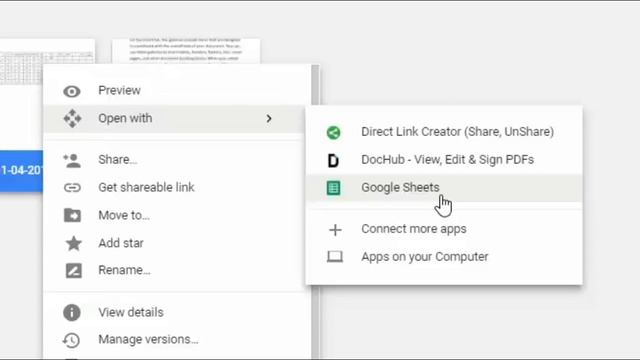 Convert Word Excel file to PDF using Google Drive in Hindi смотреть онлайн