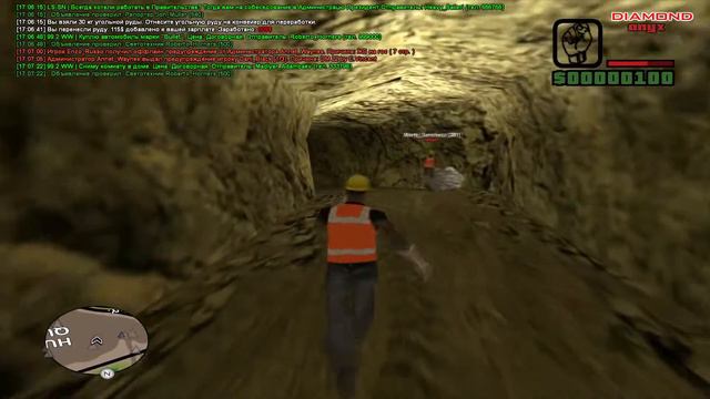 Diamond RP Onyx | Работа на шахте [#1] смотреть онлайн