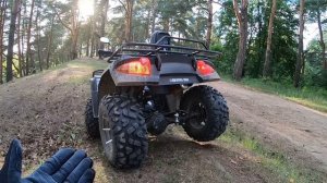 Работа дифференциала на квадроцикле Stalker Hummer 250. Это фиаско, братан!