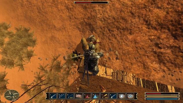 Gothic 3 - Ruiny Bakareshu / The ruins of Bakaresh. смотреть онлайн