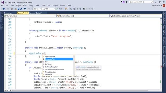 How to Create Train Ticketing Systems in C# - Full Tutorial смотреть онлайн