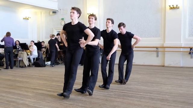 Фрагменты репетиций 15.04.17. Балет Игоря Моисеева смотреть онлайн