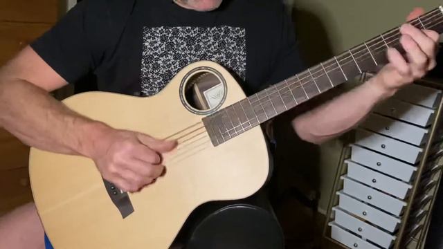 Busted on the Bridge baritone guitar play through смотреть онлайн