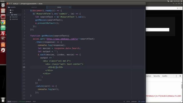 Build A JavaScript & jQuery Movie Info App in 30 Minutes смотреть онлайн