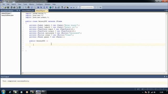Java | Salary Revisited: GUI смотреть онлайн