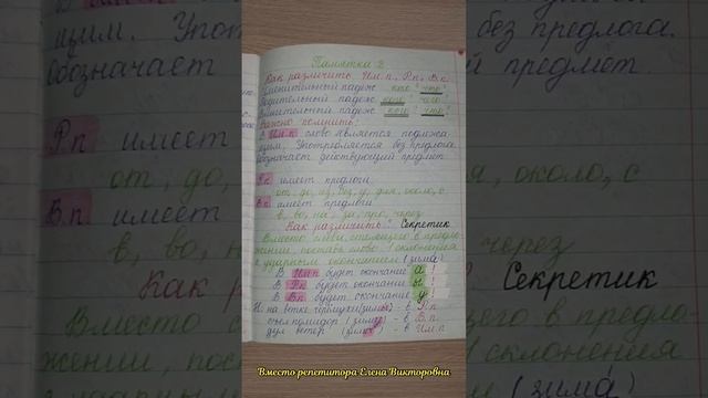 Как различить падежи? смотреть онлайн