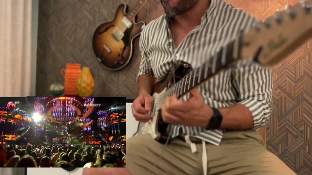 Bésame mucho Luis Miguel Live Guitar Solo смотреть онлайн