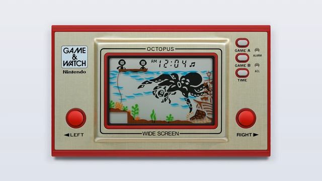 Game & Watch - Octopus (c)1981 Nintendo смотреть онлайн