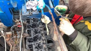 РЕМОНТ ТРАКТОРА ЛТЗ Т-40 АМ | ДЫМА БЫЛО МНОГО ! НО ВРОДЕ ДВИГАТЕЛЬ ЖИВОЙ !