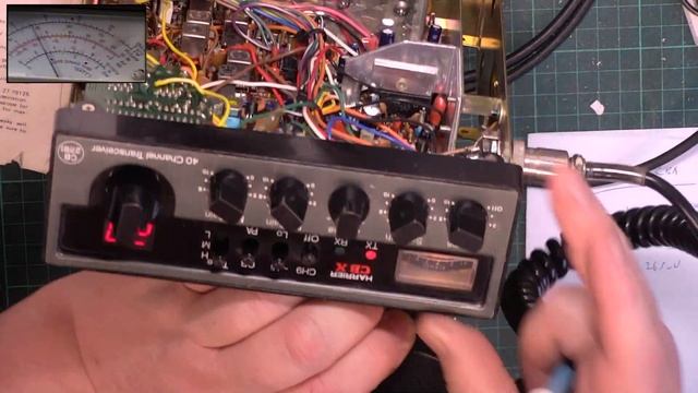 Harrier CBX CB27/81 UK FM CB radio - Full recap & service смотреть онлайн